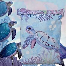 Adorable Sea Turtle 10x13 Poly Mailers Playing in Ocean Designer Cute, Durable, Eco-Friendly Lightweight Packaging for Memorable Unboxing