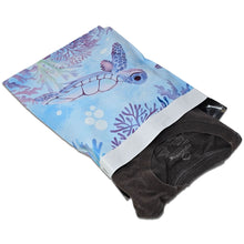 Adorable Sea Turtle 10x13 Poly Mailers Playing in Ocean Designer Cute, Durable, Eco-Friendly Lightweight Packaging for Memorable Unboxing