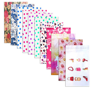 6x9" Designer Series -FLAT Poly Mailers, Self Sealing Envelopes (10-50Packs) - ShipNFun