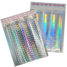 6x10 Holographic Foil & Metallic Bubble Mailers Combo Pack Padded Shipping USPS - ShipNFun