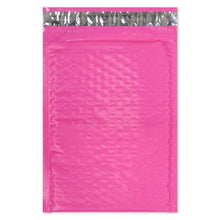 4x8 Hot Pink,Teal Poly Bubble Mailers, Colored Padded Shipping Mailing Envelopes - ShipNFun