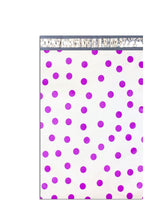 6" x 9" Colored Polka Dot FLAT POLY Mailers USPS Approved Business Shipping Bags - ShipNFun