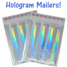 6x10 Holographic Foil & Metallic Bubble Mailers Combo Pack Padded Shipping USPS - ShipNFun