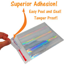 6x10 Holographic Foil & Metallic Bubble Mailers Combo Pack Padded Shipping USPS - ShipNFun