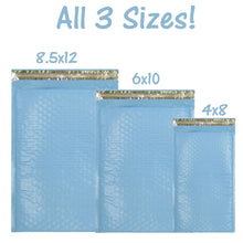 Assorted Sizes 8.5x12, 6x9, & 4x8 Colored Poly Bubble Mailers, Padded Envelopes! - ShipNFun