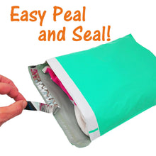 12x15 Poly Mailers Sea Green Teal, Pink Designer Mint Shipping Self Seal Bag Lot - ShipNFun