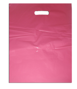 9" x12" or 12" x15" Colored PLASTIC MERCHANDISE Store Bags, Retail Product Bags - ShipNFun