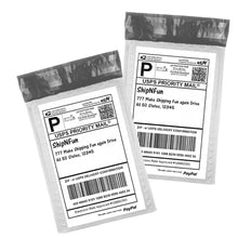 6x10" BUBBLE MAILERS White Half Sheet Shipping Labels, Padded Envelopes 6x9 Poly - ShipNFun