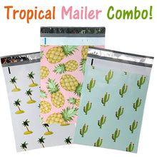 10x13" Designer Tropical Poly Mailers Combo Pack, Quality Shipping Bag Envelopes - ShipNFun