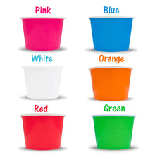 Party Ice Cream Snack Food Paper Cups, Color Changing Spoons Birthday Combo Pack - ShipNFun