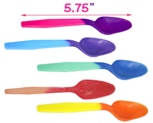 Party Ice Cream Snack Food Paper Cups, Color Changing Spoons Birthday Combo Pack - ShipNFun