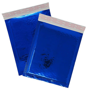 6x10 Cobalt Blue Pink & Hologram Metallic Bubble Mailers Shipping 6x9 Envelopes - ShipNFun