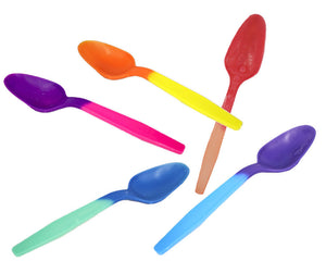FUN! Color Changing Spoons, Party Favorites Reusable Recyclable Eco Friendly NEW - ShipNFun