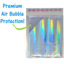 6x10 Cobalt Blue Pink & Hologram Metallic Bubble Mailers Shipping 6x9 Envelopes - ShipNFun