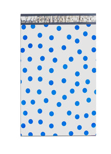 6" x 9" Colored Polka Dot FLAT POLY Mailers USPS Approved Business Shipping Bags - ShipNFun