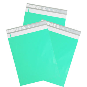 12x15 Poly Mailers Sea Green Teal, Pink Designer Mint Shipping Self Seal Bag Lot - ShipNFun