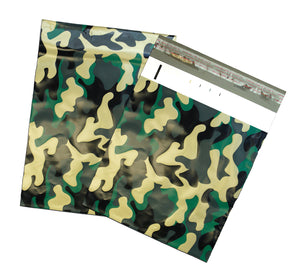 10" x 13", 6x9" Camouflauge Flat Poly Mailers, Camo Shipping Self Seal Mail Bags - ShipNFun