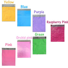 12x15"  Pink]]Blue]Green]Purple]Yellow Flat Poly Mailer Colored Shipping Bag FUN - ShipNFun
