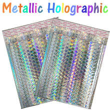 6x10 Holographic Foil & Metallic Bubble Mailers Combo Pack Padded Shipping USPS - ShipNFun