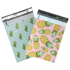 10x13" Designer Tropical Poly Mailers Combo Pack, Quality Shipping Bag Envelopes - ShipNFun