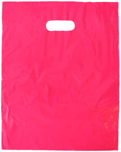 9" x12" or 12" x15" Colored PLASTIC MERCHANDISE Store Bags, Retail Product Bags - ShipNFun