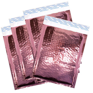 8.5x12 Holographic, Pink, Teal METALLIC BUBBLE MAILERS, Color Padded Envelopes! - ShipNFun