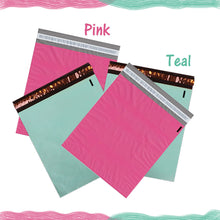 12" x 15" Designer Poly Mailers, Pink,Teal, Polka Dots,Hearts Flat Shipping Bags - ShipNFun