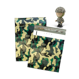 10" x 13", 6x9" Camouflauge Flat Poly Mailers, Camo Shipping Self Seal Mail Bags - ShipNFun