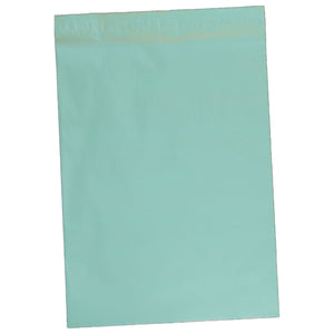 10" x 13" Exclusive Teal FLAT POLY MAILERS Approved Shipping Mailers, Mail Bags - ShipNFun