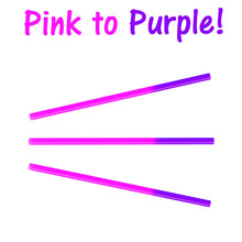 Fun Color Changing Party Straws!  Reusable, Recyclable Plastic Drinking Favors! - ShipNFun