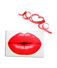 2 x 3" Kissy Lips Stickers, Quality Kiss Seal, Self Stick, Party Scrapbook NEW - ShipNFun