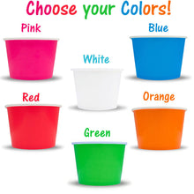 Party Ice Cream Snack Food Paper Cups, Color Changing Spoons Birthday Combo Pack - ShipNFun