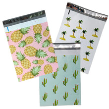 10x13" Designer Tropical Poly Mailers Combo Pack, Quality Shipping Bag Envelopes - ShipNFun