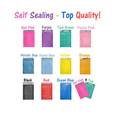 8.5x12" 11 Colors! Poly Bubble Mailers Padded Shipping 8x12 Mailing Envelopes #2 - ShipNFun