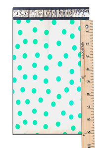 6" x 9" Colored Polka Dot FLAT POLY Mailers USPS Approved Business Shipping Bags - ShipNFun