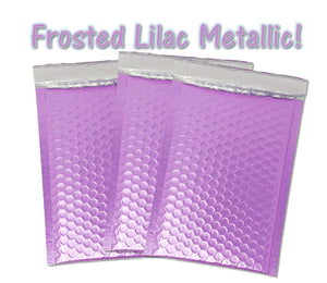 You Choose! 5 Colors 6x9 Bubble Padded Mailers, Ice Blue, Lavender, Nude Pink, Black, Holographic 6x10 Metallic Shipping Envelopes - ShipNFun