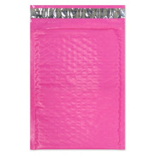 4x8 Hot Pink, Teal, Purple, Blue, Pastel, Orange, Red, Black, Yellow Poly Bubble Mailers, (4x7.5" Usable Space) Padded Shipping Envelopes