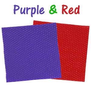 Red, Green and Purple Perforated 12" Cushioned Bubble Roll Wrap, Colorful Recyclable Shipping Packaging Wrap Choose your colors! - ShipNFun