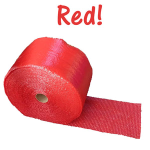 Red, Green and Purple Perforated 12" Cushioned Bubble Roll Wrap, Colorful Recyclable Shipping Packaging Wrap Choose your colors! - ShipNFun