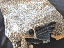 100 Zebra and Leopard Plastic11"x21" T-Shirt Bags Wholesale Animal Gift Bags - ShipNFun