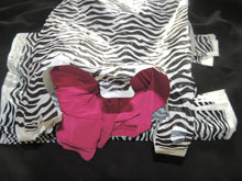 100 Zebra and Leopard Plastic T-Shirt Bags 8x5x16 Wholesale Animal W\Handle Bags - ShipNFun