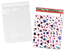 Copy of 100 Pack, 50 Each 10x13" Flat Poly Mailers & 10x13 Clear Bags for Shirts, Self Sealing Shipping Clothing Flat Envelopes and Bag Combo Pack