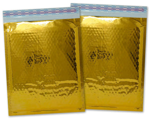 6&quot;x10&quot; Metallic Bubble Envelopes, Quality Packaging Protective Air Padded Colored Self Seal Mailing Shipping Bags #0 6x9, USPS, UPS FEDEX