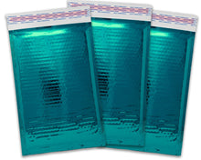 4x8" Bubble Mailers, Polished Rose Gold, Pink, Hologram, Teal Metallic, Mirrored Padded Self Sealing Mailing Shipping Reflective Envelopes