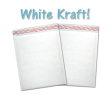 6x10 Aqua, White, Black, Brown Kraft Bubble Mailers Combo Pack, Padded Quality Envelope Mailers, Self Sealing Business Mailing Envelopes