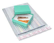 Mint Green Teal 3x2x1, 3.5x3.5x1 Inch Cotton Fiber Filled Presentation Jewelry Boxes Kraft Paper Gift Display Craft Ring, Bracelet U.S.A