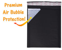 4x8, 5x9,  6x10 Black Matte Kraft Bubble Mailers! Colorful Unique Quality Padded Envelope Mailers, Cushioned Peel n Seal Shipping Mail COMBO