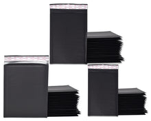 4x8, 5x9,  6x10 Black Matte Kraft Bubble Mailers! Colorful Unique Quality Padded Envelope Mailers, Cushioned Peel n Seal Shipping Mail COMBO