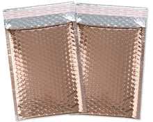 6x10 Chrome Pink Metallic Bubble Mailers Top Quality Flashy Padded Weather Resistant Mailing Strong Shipping, Sturdy 6.5x9.25 inches Usable