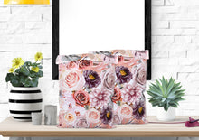 10x13, 14x17 Inch Bohemian Flowers Design Poly Mailers, Boho Rose Bouquet Pattern,  Self Sealing Clothing Shipping Bags, W/Protective lining